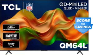 TCL 75-Inch QM64L Series | Mini LED...