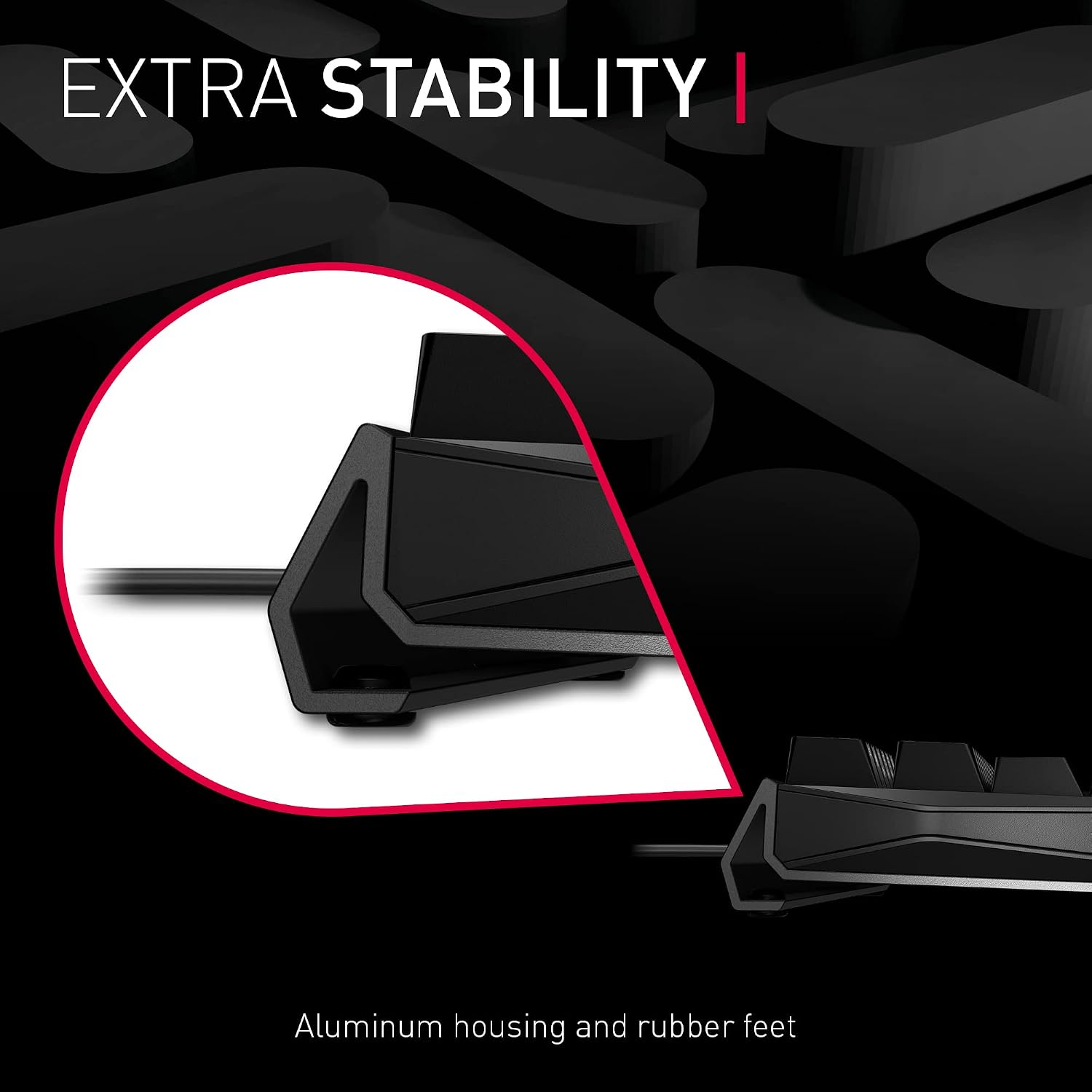 Cherry MX 3.0S, Wired Mechanical Gaming Keyboard, Robust Aluminum Housing, RGB-Lighting, Full Key Rollover, Anti Ghosting, MX RED Switches, White - Image 4