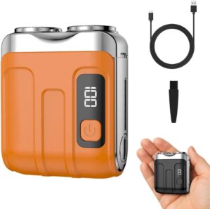 Portable Mini Mens Electric Shaver,...