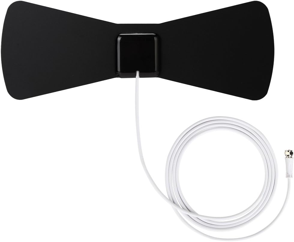 ANTOP 30 Miles Digital TV Antenna Indoor Directional UHF VHF Reception and 10 Feet High Performance Coax Cable - Image 3