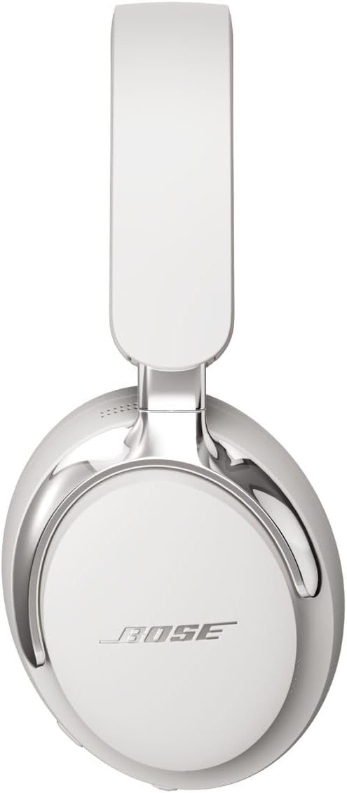 Bose QuietComfort Ultra Bluetooth Headphones (2nd Gen), Wireless Headphones with Spatial Audio, Over Ear Noise Cancelling with Mic, Up to 30 Hours of Play time, White Smoke - Image 5