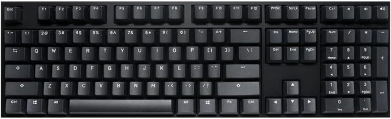Ducky Origin Mechanical Gaming Keyboard, Cherry MX Blue, Black