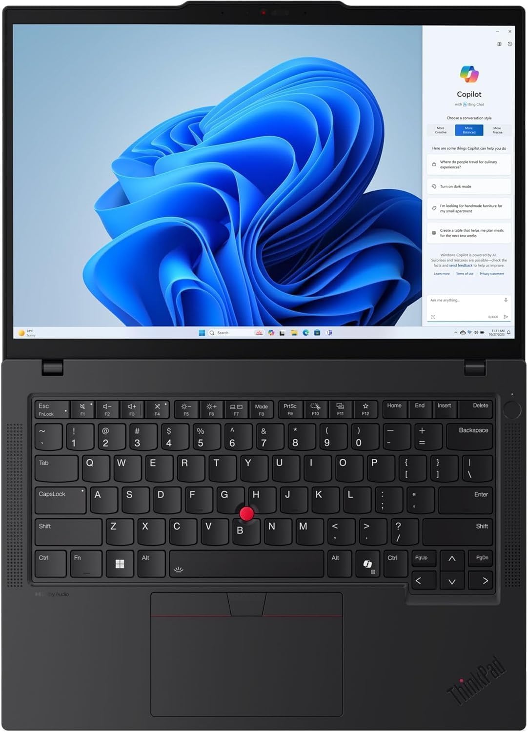 Lenovo ThinkPad T14 Gen 6 Business Laptop 14" FHD+ IPS, Intel Ultra 7 255U, 64GB DDR5 RAM, 2TB SSD, 5MP Webcam, Fingerprint, Backlit, Wi-Fi 6E, 2 Thunderbolt 4, AI PC, W11P - Image 6