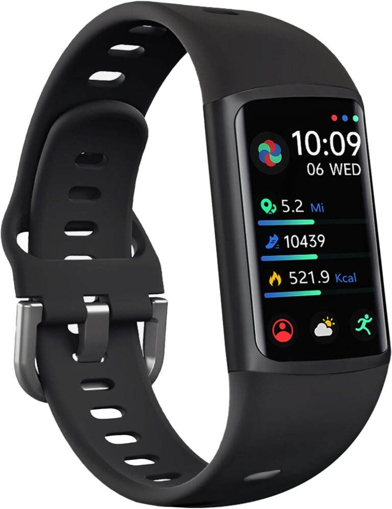 FITVII Slim Fitness Tracker for Women Men, Fitness Watch for Android iOS