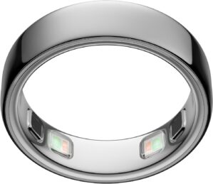 Oura Ring 5 Smart Ring – Silv...