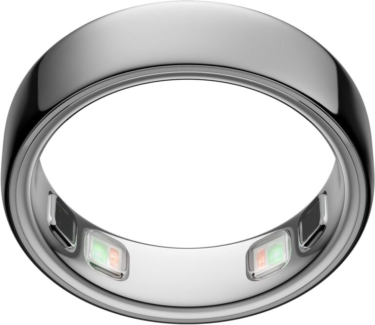 Oura Ring 5 Smart Ring - Silver - Size 10 - Fitness & Sleep Tracker