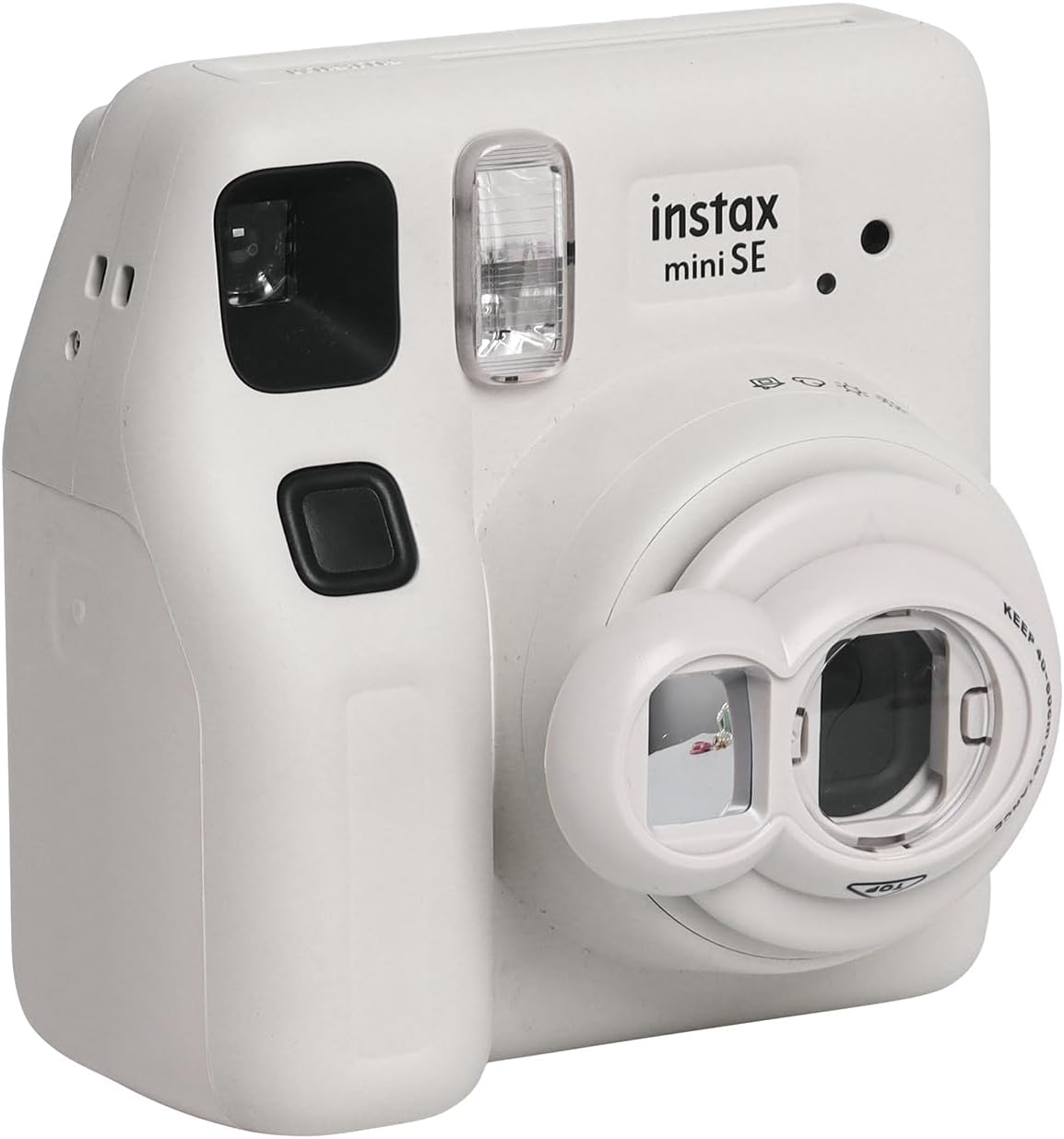 Selfie Mirror for Instax Mini SE/Mini 7+, Self-Portrait Selfie Mirror Close Up Lens Accessories Compatible with Fujifilm Instax Mini SE/7+/7s/9/8+/8 Instant Cameras - White - Image 2
