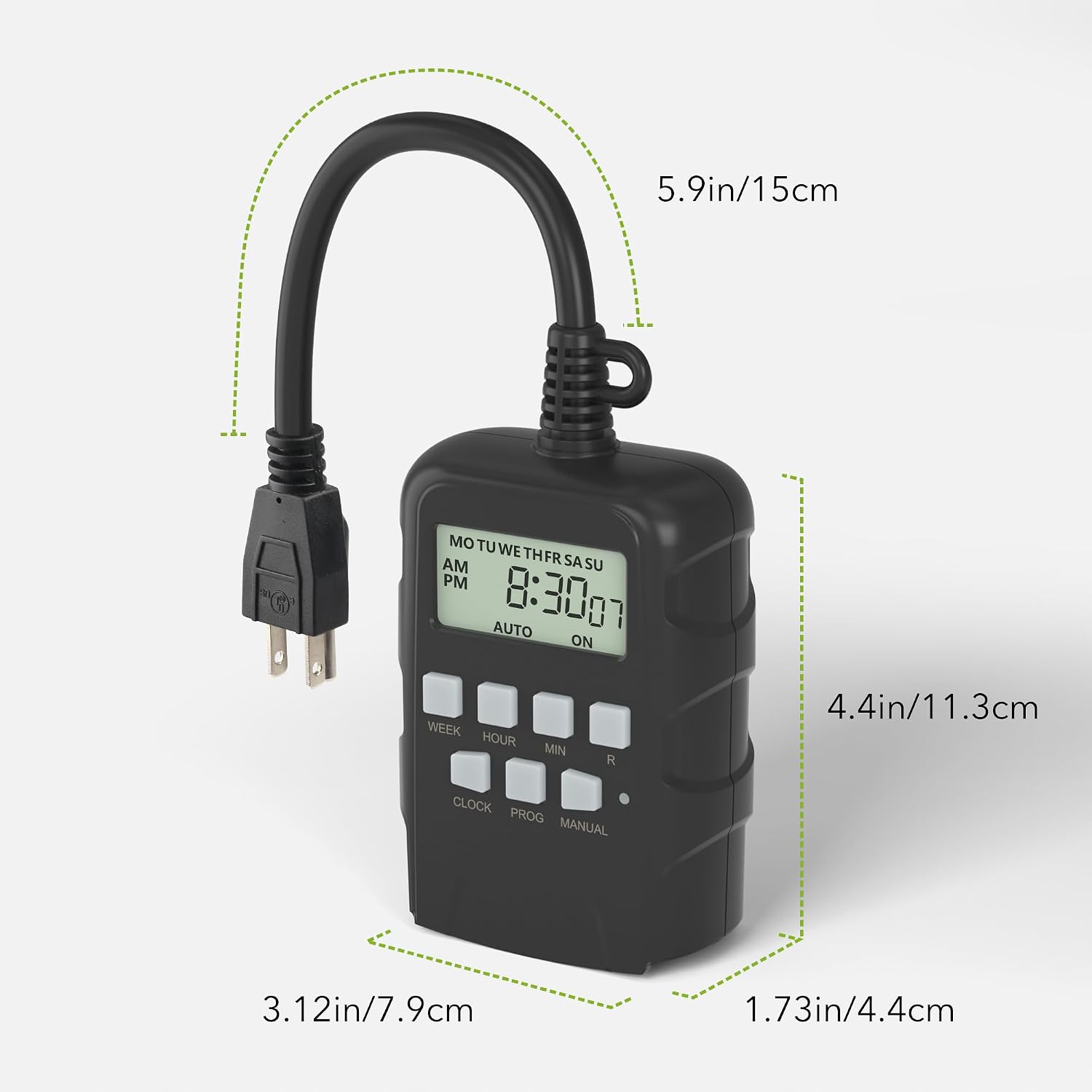 BN-LINK Outdoor 7-Day Programmable Timer Outlet, 2 Outlets - Image 8