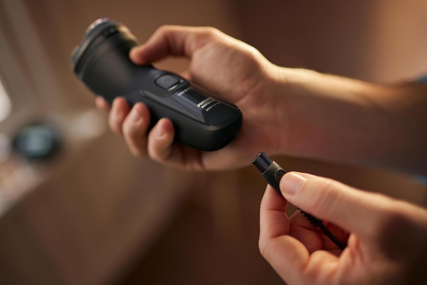 Philips Norelco 2400 Series Electric Shaver, Deep Black - Image 10