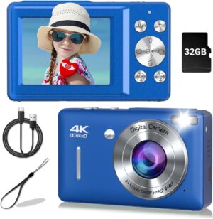 Digital Camera, 44MP Compact Camera...
