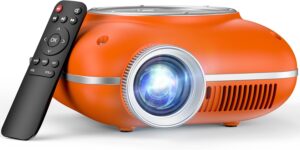 HOMPOW Mini Projector, 1080P Suppor...