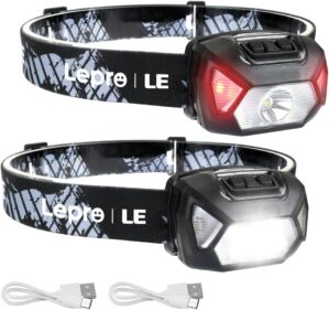 Lepro Rechargeable LED Headlamp Bri...