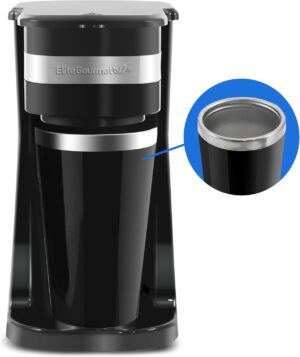 Elite Gourmet EHC111A Personal Sing...