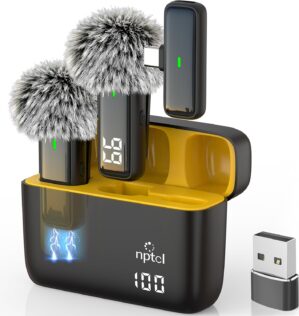 NPTCL Wireless Microphone for iPhon...