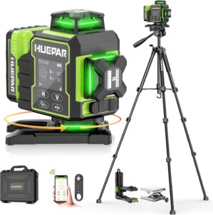 Huepar W04CG Laser Level 360 Self L...