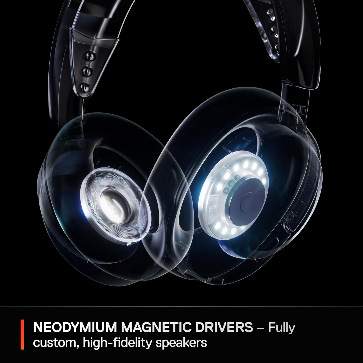 SteelSeries Arctis Nova 3X Wireless Multi-Platform Gaming Headset — Mobile App Control — 40 HR Battery — Neodymium Magnetic Drivers — 2.4GHz/Bluetooth — Xbox, PS5, PC, Switch, Mobile — Black - Image 6