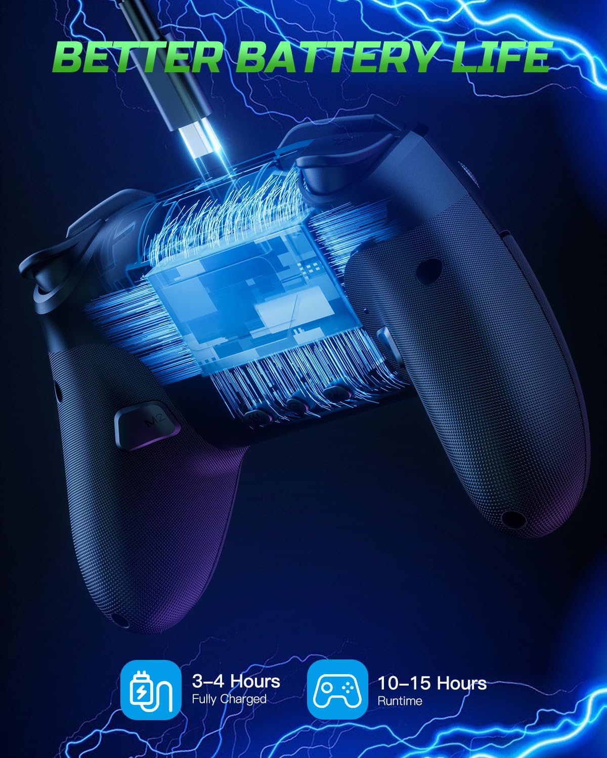 VOYEE Switch Controllers for Switch/Lite/OLED/PC, Pro Controller - Image 5