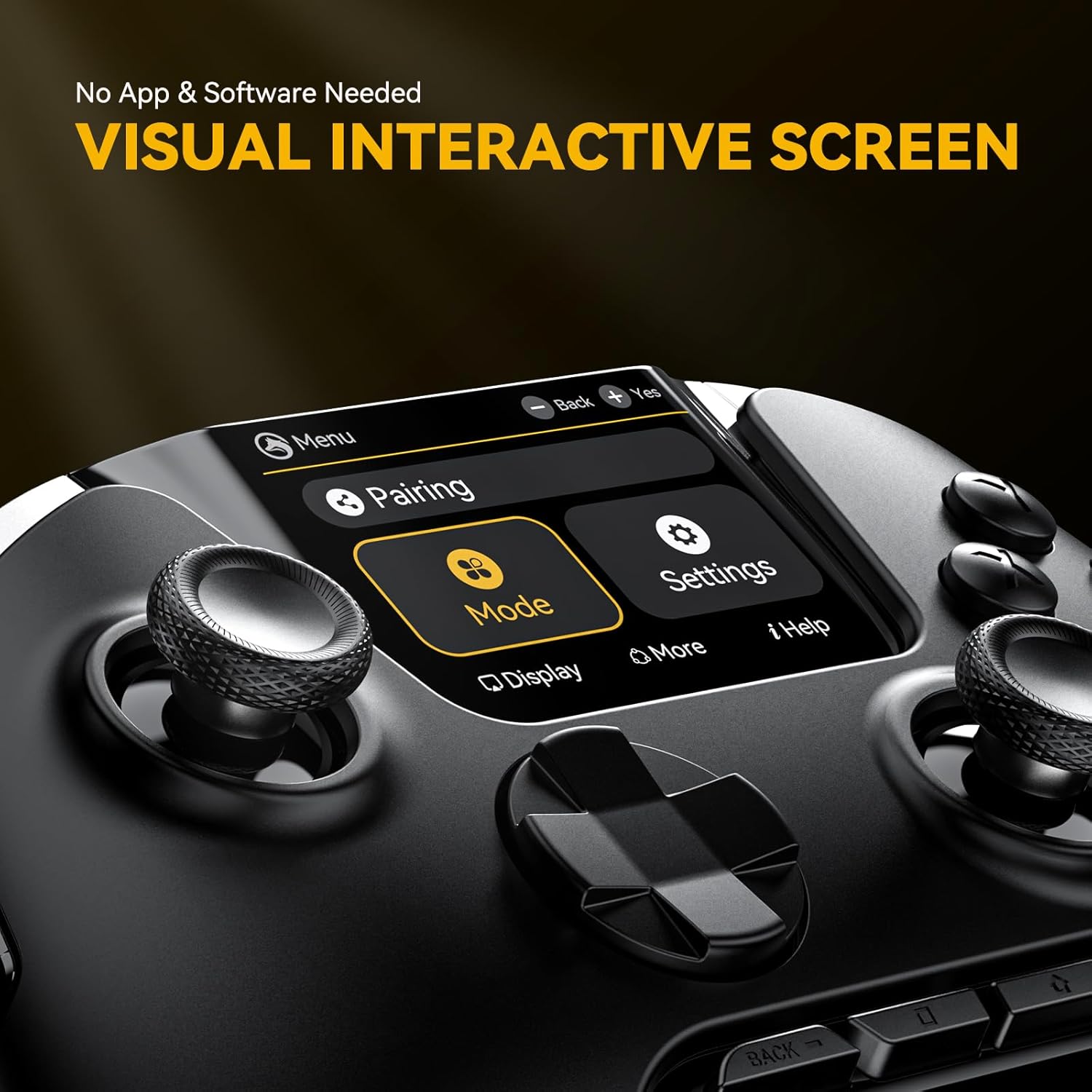 ManbaOne Interactive Screen Wireless Gaming Controller (Black) - Image 2