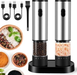 Electric Salt and Pepper Grinder Se...