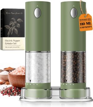 Electric Salt and Pepper Grinder Se...