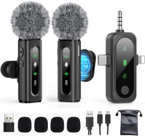 GoorDik Wireless Lavalier Microphon...