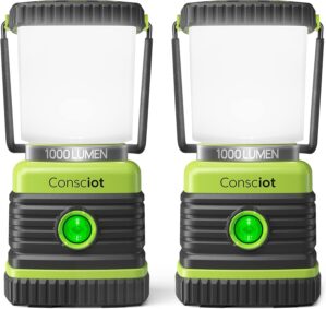 Consciot 1000LM Battery Powered LED...