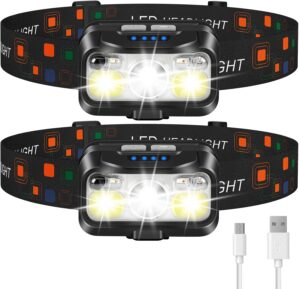 LHKNL Headlamp Rechargeable, Lumen ...