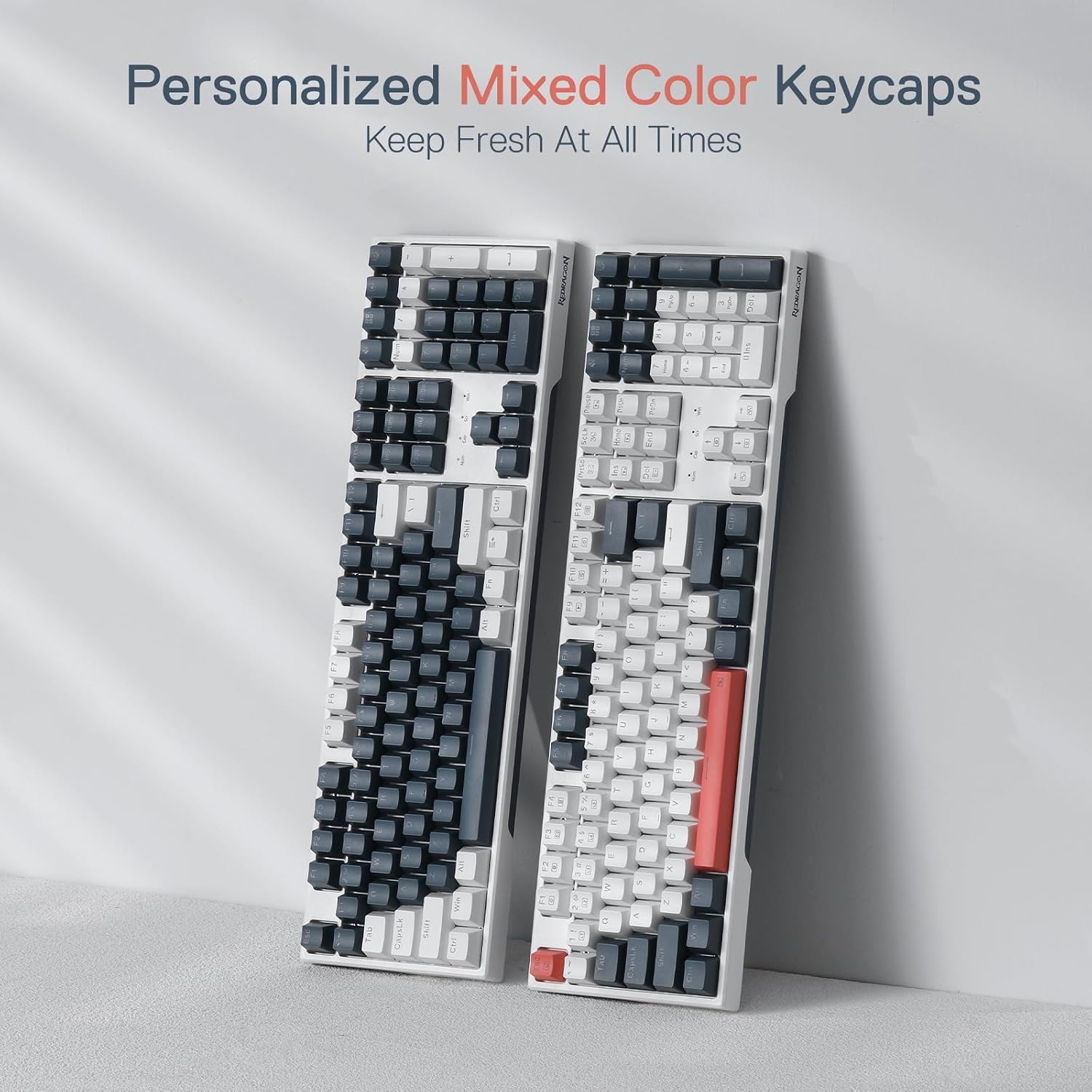 Redragon K668 108-Key Hot-Swap Wired RGB Gaming Keyboard, Extra 4 Hotkeys - Image 6