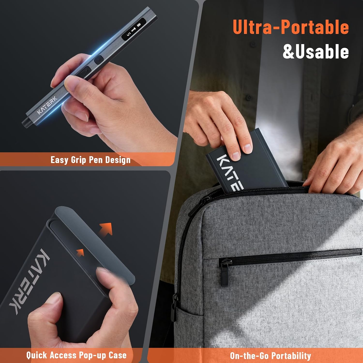 KATERK Electric Screwdriver, 500mAh Mini Electric Screwdriver - Image 8