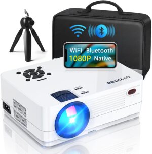 Native 1080P Projector with WiFi 6 ...