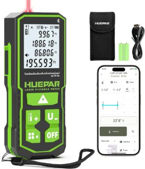 Huepar 200Ft Bluetooth Laser Measur...