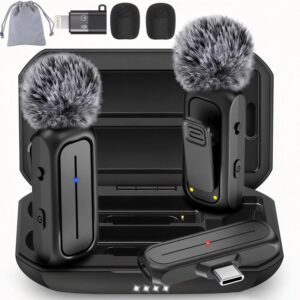 Wireless Mini Lavalier Microphone f...