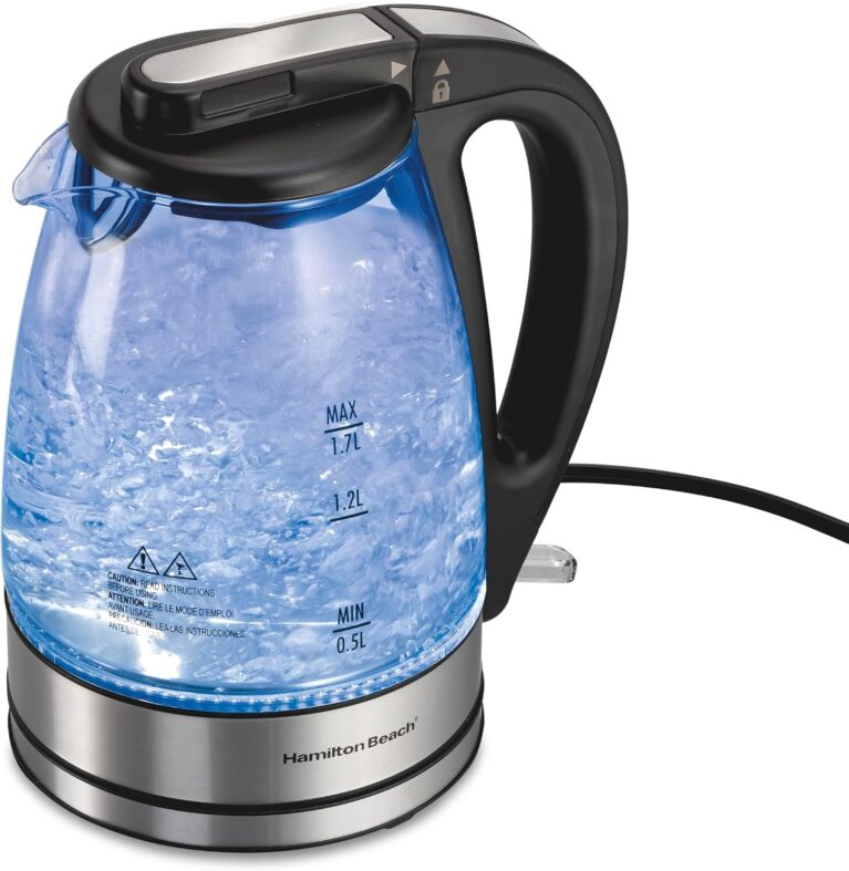 Hamilton Beach 1.7 Liter Electric Tea Kettle, Water Boiler & Heater