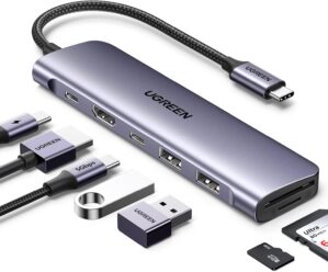 UGREEN USB C Hub for Laptop Revodok...