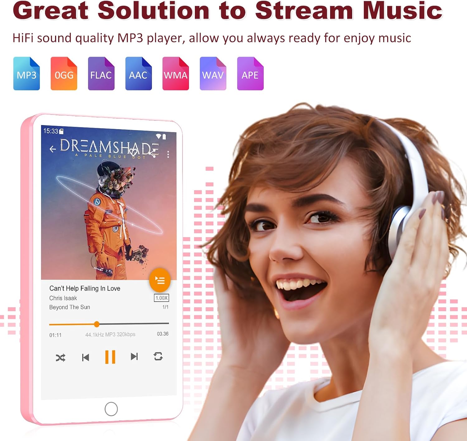 Android 13 MP3 Player with Bluetooth & WiFi, Spotify & Parental Control 16G - Image 2