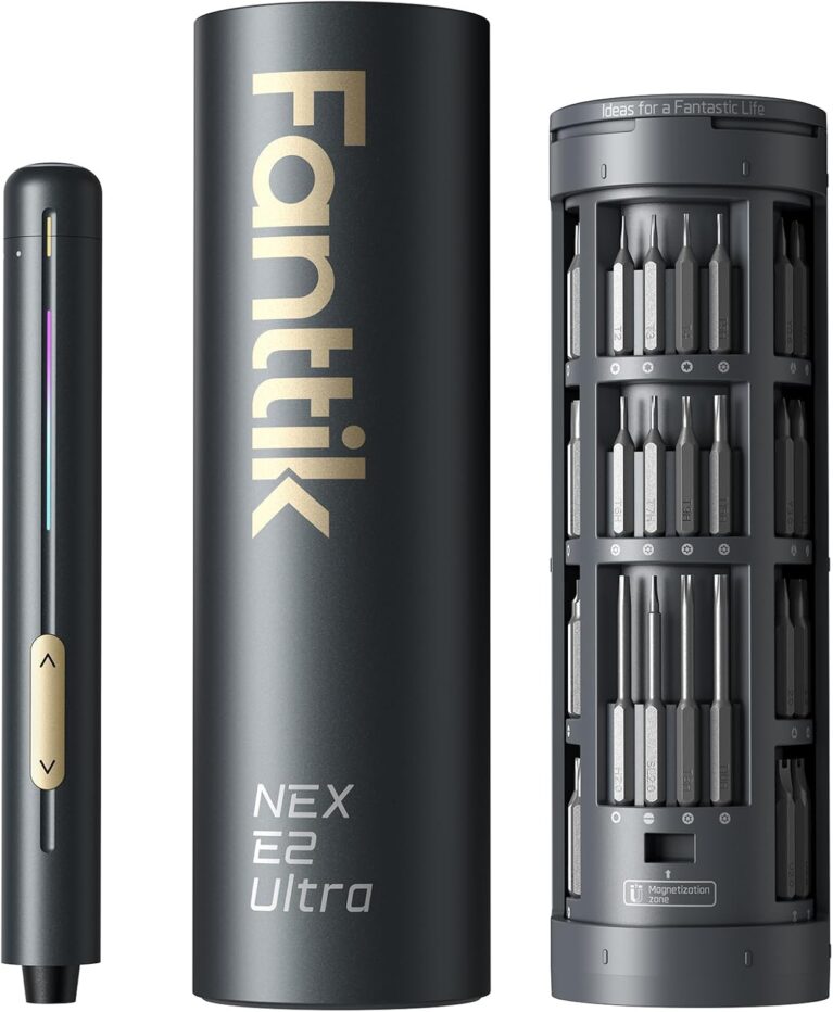 Fanttik E2 Ultra Electric Screwdriver, Screwdriver for Electronics (Grey)