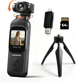 Kaysunlink 1080P Vlogging Camera wi...