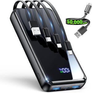 YILANS Portable Charger 50000mAh, 2...