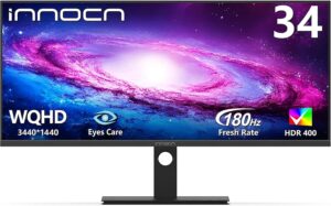 INNOCN 34″ Ultrawide Monitor ...
