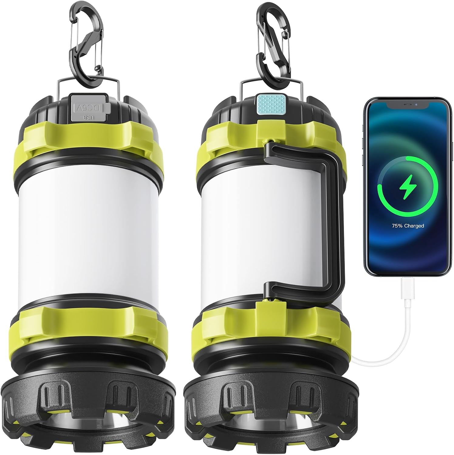 Alpswolf Rechargeable Lantern (2-Pack)