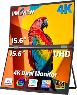 InnoView Portable Dual Monitor 15.6...
