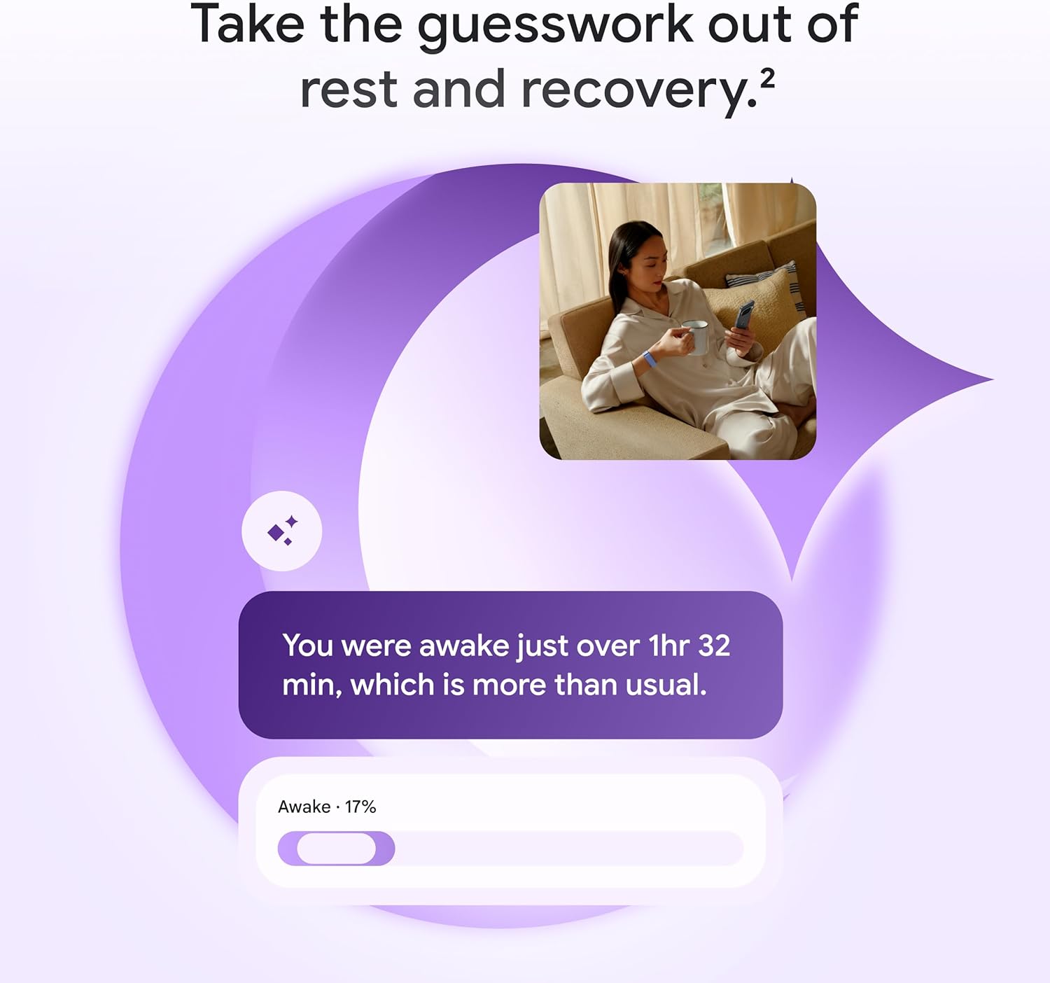Fitbit Google Air - Screenless Activity Tracker - Obsidian - Image 5