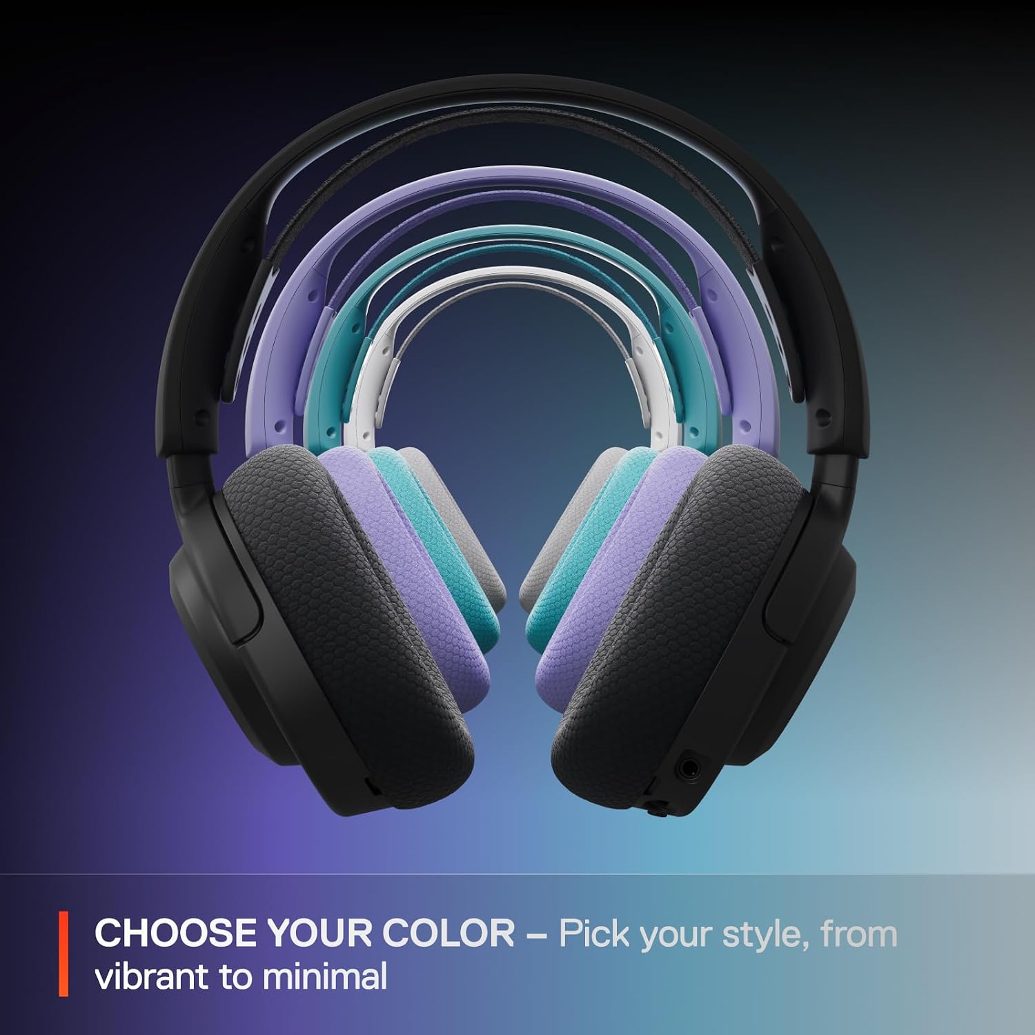 SteelSeries Arctis Nova 3X Wireless Multi-Platform Gaming Headset — Mobile App Control — 40 HR Battery — Neodymium Magnetic Drivers — 2.4GHz/Bluetooth — Xbox, PS5, PC, Switch, Mobile — Black - Image 9