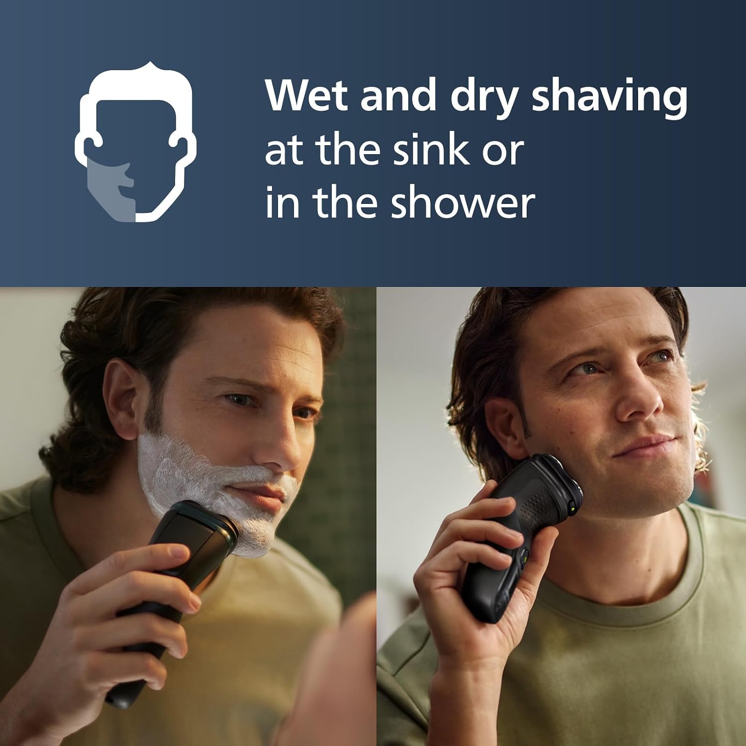 Philips Norelco 3900 Electric Shaver, Storm Blue - Image 8
