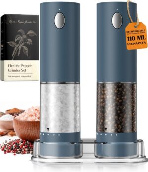 Electric Salt and Pepper Grinder Se...