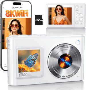 8K Digital Camera for Photography 9...