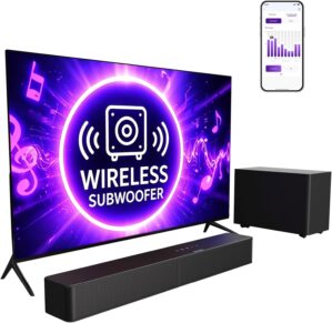 ULTIMEA Sound Bar with Wireless Sub...