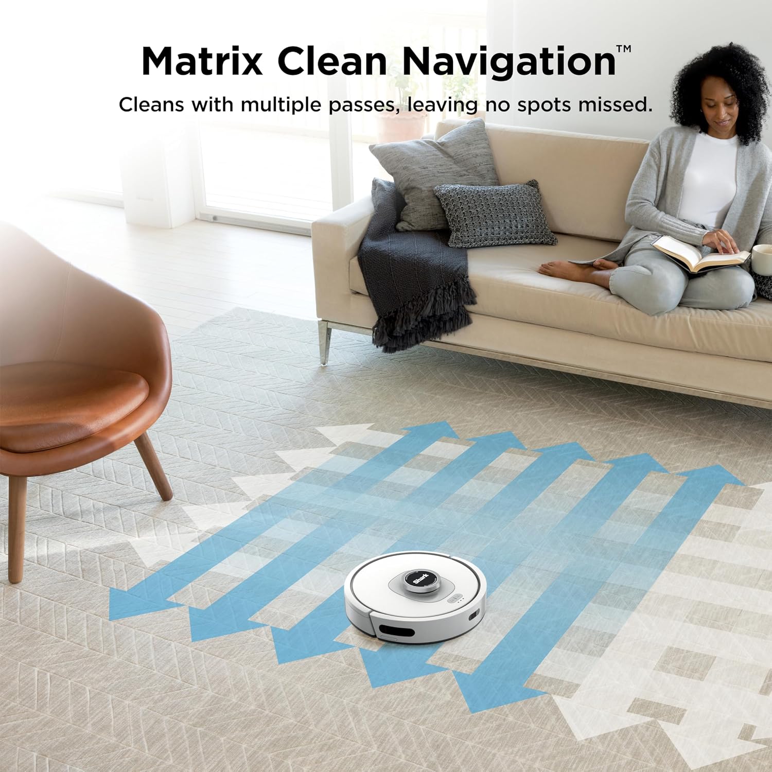 Shark AV2511AE AI Ultra Robot Vacuum, Black/Silver, Carpet and Hard Floor - Image 7