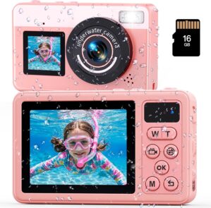 10FT Underwater Camera 4K 48MP Wate...