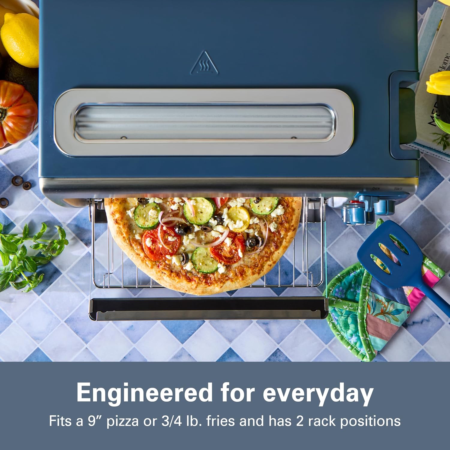 Hamilton Beach 2-in-1 Countertop Toaster Oven and Long Slot 2 Slice Toaster - Image 3